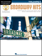 Broadway Hits Trumpet BK/ Enhanced CD -P.O.P. cover